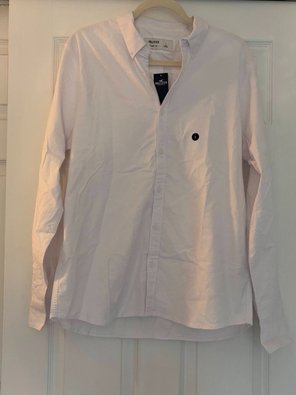 New With Tags Large White Hollister Formal Shirt